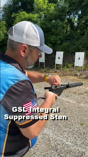 WWII British Sten machine gun