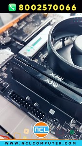 XPG RGB Memory Installation...! . . . . . . . . . . . . . . . . .. . . . . . #pcbuild #gamingpc #xpg #adata #memory #ram | NCL Computer