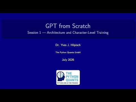 Building a GPT from Scratch with yoctoGPT in PyTorch (1)