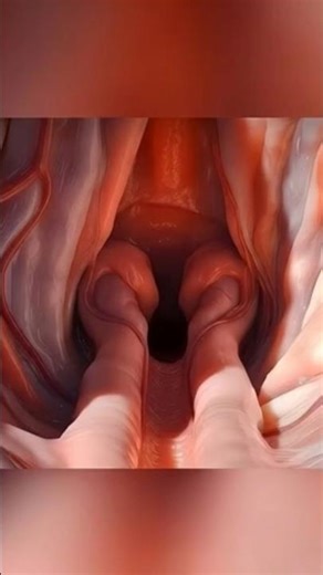 Inside the body: Cervix Structure & Female Anatomy Explained #education #science #shorts