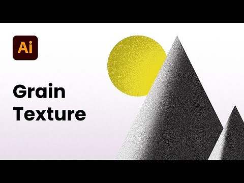 Transform Flat Vector Art With Grain Texture in Illustrator
