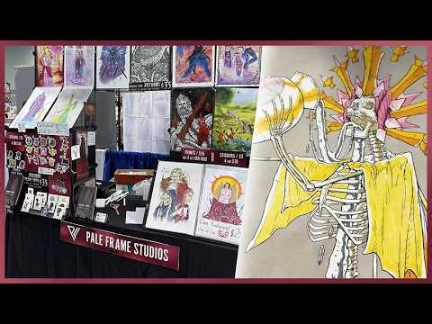 WonderCon 2026 Artist Alley: My Art Booth Setup!