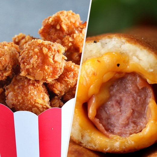 560K views · 1.9K reactions | 5 fried food recipes you can make at home! | Tasty | Facebook