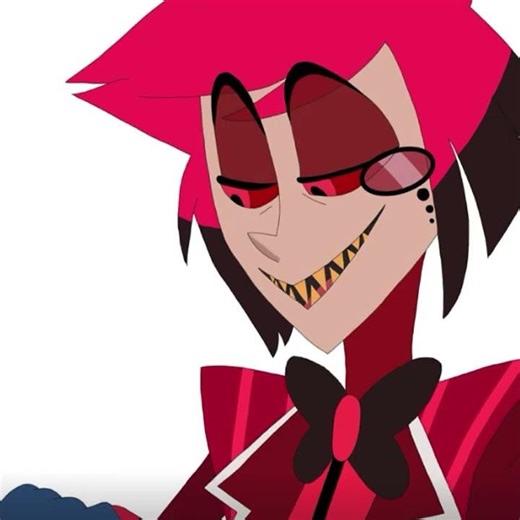 Someone ask for Vox x Alastor. Here it is! #hazbinhotel #vox #alastor #radiostatic