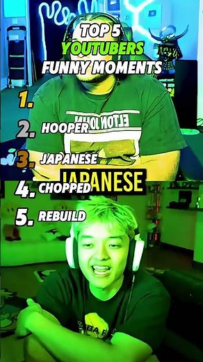 TOP 5 FUNNIEST YOUTUBER MOMENTS #1😂#viralshorts #funnyshorts #top5 #kaicenat #funnymoments #trending