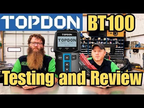 Testing Topdon's Best Selling Battery Tester: The BT100