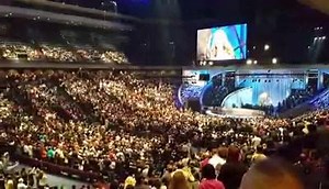 I figured it's about time for me to post this.. here is a video I took at Joel Osteen's Church earlier this year. It is their worship service. | CARM.org