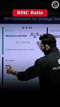 Top 6 KPIs to Check Company Health | Revenue Growth, EBITDA, ROIC & More #PW #KPI