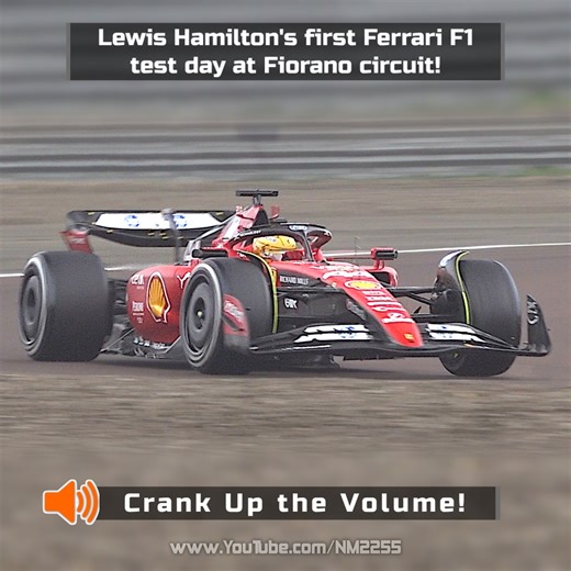 728K views · 21K reactions | Lewis Hamilton's first Ferrari F1 test day at Fiorano circuit!! #lewishamilton #ferrarif1 | NM2255 | Facebook