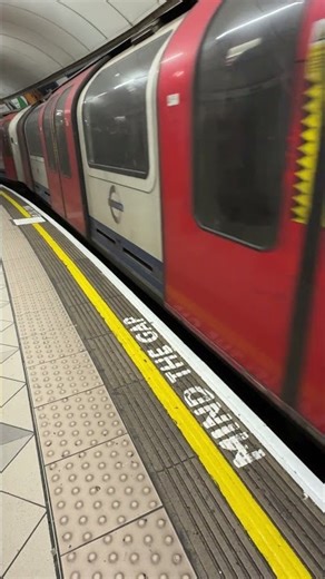 London-Bank Tube Station w/Mind The Gap announcement.