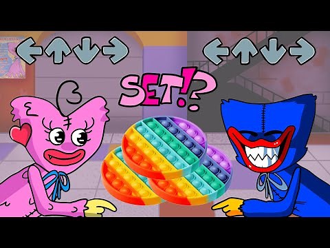 FNF Characters VS Kissy Missy | POP-IT Battle | FRIDAY NIGHT FUNKIN ANIMATION | Poppy Playtime