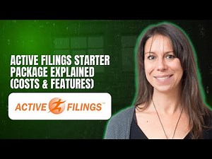 Active Filings Starter Package Explained Costs & Features