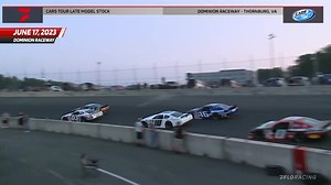 The CARS Tour Late Model Stocks put on a barn burner of a show Saturday night at Dominion Raceway in Spotsylvania Virginia. Watch the highlights now on RacingAmerica.tv: https://www.racingamerica.tv/videos/highlights-cars-tour-at-dominion-raceway-6-17-23 | Racing America