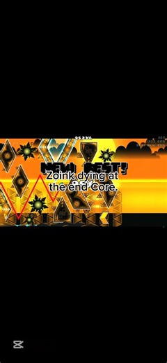 ‪@Zoink‬ dying at end of every level core #geometrydash #zoink #gd #gdchallenge #rage #fail #funny