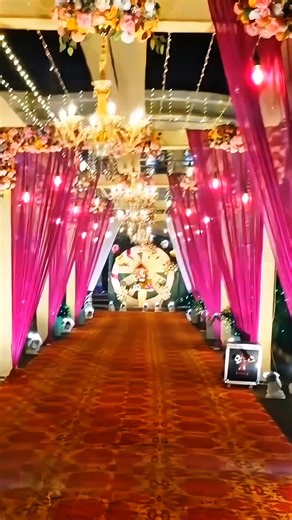 Dreamy Wedding Entryway for Weddings is Next Level 😍 🌸#WeddingDecor #IndianWedding #LuxuryWedding