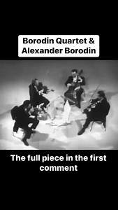 Borodin: String Quartet n.2 Third mvmt - Borodin Quartet - Rostislav Dubinsky - Yaroslav AlexandrovDmitri Shebalin - Valentin Berlinsky | History of Music