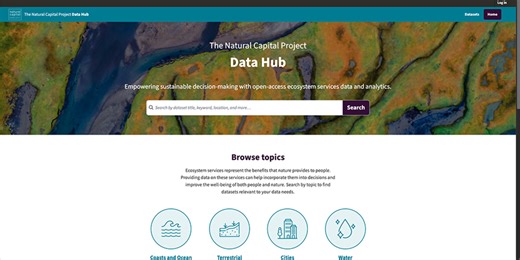 Natural Capital Data is Now at Your Fingertips