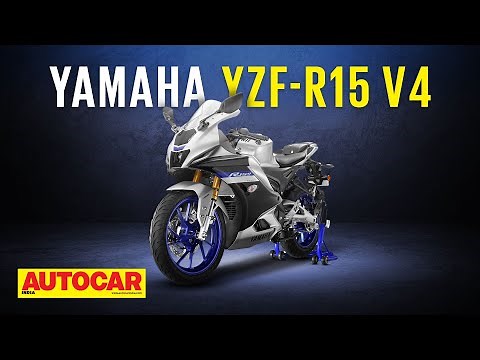 2021 Yamaha R15 V4 & R15M - New look & more features for junior sportbike |First Look| Autocar India