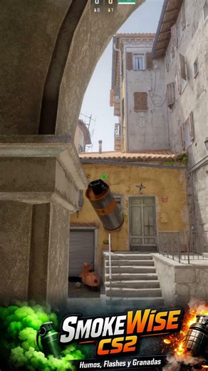 cs2 Inferno mandatory smoke mid to t-spawn #CS2 #CounterStrike2 #CS2Smokes #inferno #CS2Shorts