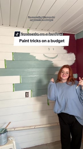 You can transform your space with only paint & here’s how! #budgethomediy #diyrenovation