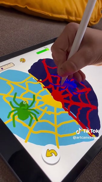 Drawing Spooky Spider Webs for Halloween Art