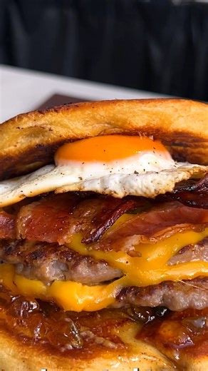 McGriddle breakfast sandwich