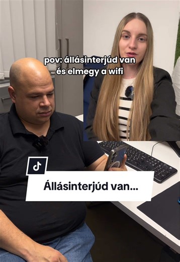 Veled is előfordult már? Mindig a legjobbkor…🤦🏽‍♂️ #informatika #wifi #állásinterjú #interjú #felvételi