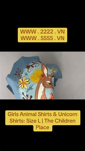 Girls Animal Shirts & Unicorn Shirts: Size L | The Children Place