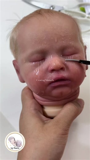 Making Manuela Collectible Art Doll - Reborn Baby Silicone Doll Process