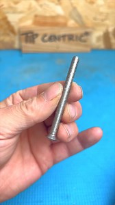 How to cut bolts and screws easily #tipcentric #tips #tipsandtricks #tools #diy | TIP Centric