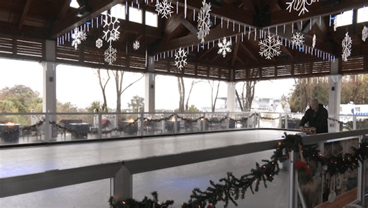 Charleston Harbor Resort and Marina gives News 2 a look at its eco-friendly ice rink