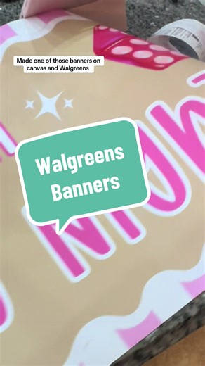 Made one of those craft paper banners using @Canva and @Walgreens #diy #banner #walgreens #craftpaperbanner #partydecor