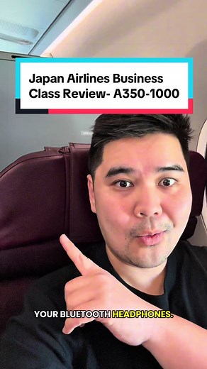 Japan Airlines Business Class Review: A350-1000 Experience