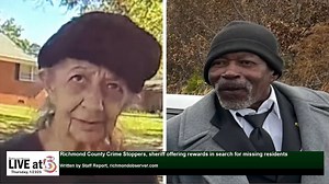 3K views · 14 reactions | Live at 5 (Thursday, 1/23/25) - Richmond County Crime Stoppers, sheriff offering rewards in search for missing residents - Fire destroys home in Rockingham - Man accused of assaulting two women in Richmond County | Richmond Observer | Facebook