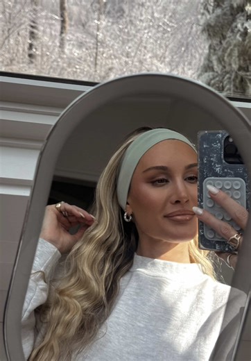 Snowy day makeup tutorial 🩵❄️ | Makeup