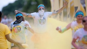 Color Run turns participants into works of art