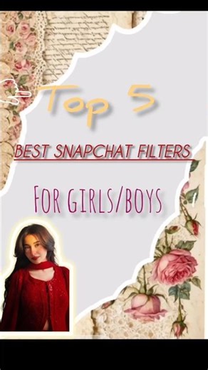 ✨top 5 best snapchat filters for girls/boys /snapchat filters name #shorts #explore #shortfeed