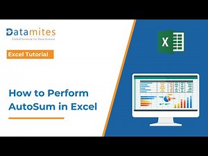 AutoSum Function in Excel | Quick and Easy Guide for Beginners