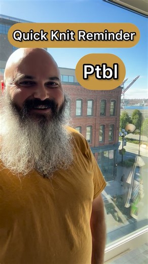 Yarn Dragon on Instagram: "Quick Knit Reminder- Purl through the back loop, ptbl"