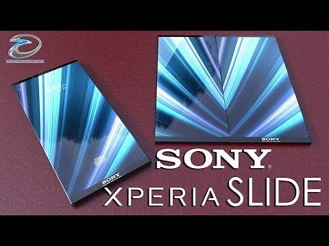 Sony Xperia Slide Introduction Concept Design, Foldable Smartphone Killer 2019 is Here #TechConcepts