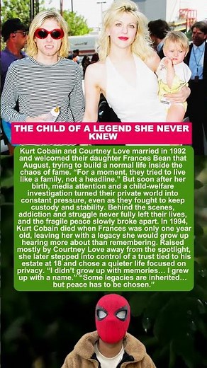 THE CHILD OF A LEGEND SHE NEVER KNEW
