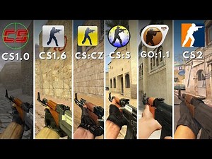 Counter-Strike Evolution (1999-2026) | 25 Years of INSANE Graphics Changes