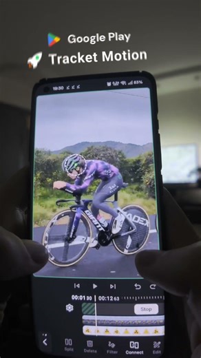 Testing my motion tracking video editor app for Android using video from: aseancyl TT