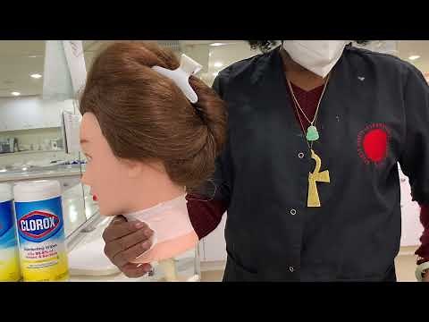 NY Stateboard Cosmetology Practical Exam - Sanitation and Table Setup