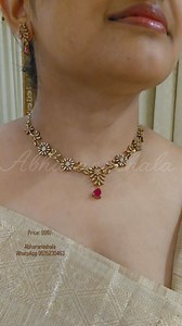 Gold finish zircon stone with Ruby / Green hanging simple and elegant set Zircon collection ✨ Watch full for detailed view... Price: 999/- per set, free shipping in India Colors: Hanging in Ruby, in Green With back chain attached. DM or WhatsApp 9535230463 for order and price details NO Cash on delivery (gpay/paytym/phone pe/account transfer only) No Return or exchange (only in case of wrong or damaged item) No Reselling / No Bargaining / No Discount No separate pics will be shared for the same 