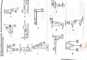 Problem Statement:Given a series of pulley systems where all ... | Filo
