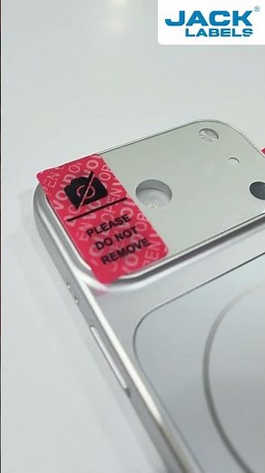 Red Void Stickers | Tamper-Evident Security Labels for Devices & Assets | Call: 7701006333