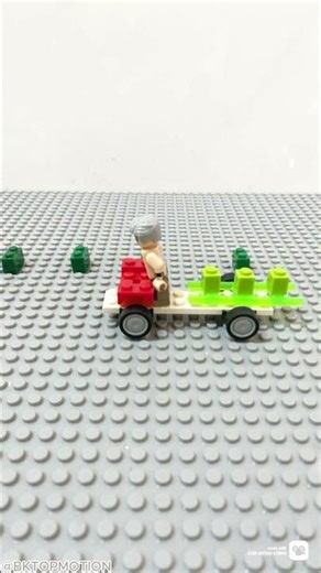 Next-Level LEGO Moto Obstacle Run! #stopmotion