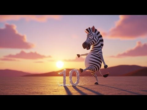 The Zebra Who Learned to Count | Best Nursery Rhymes and Kids Songs Collection