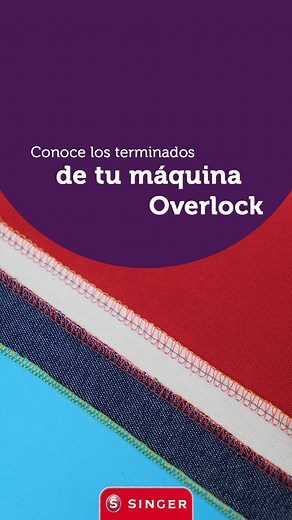 12K views · 189 reactions | ¿Lo sabías? Las máquinas Overlock SINGER® son las únicas en el mercado que hacen terminados con 2 hilos. 邏 #amomisinger #sewingtips #sewing #sewinghacks #amocoser | Singer México | Facebook